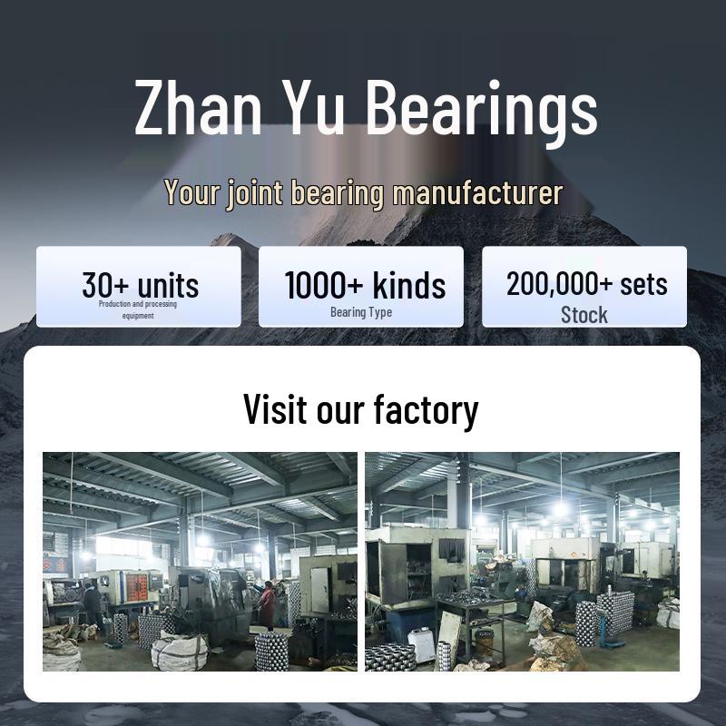 Rod End Bearings SI5 to SI50 T/K Series