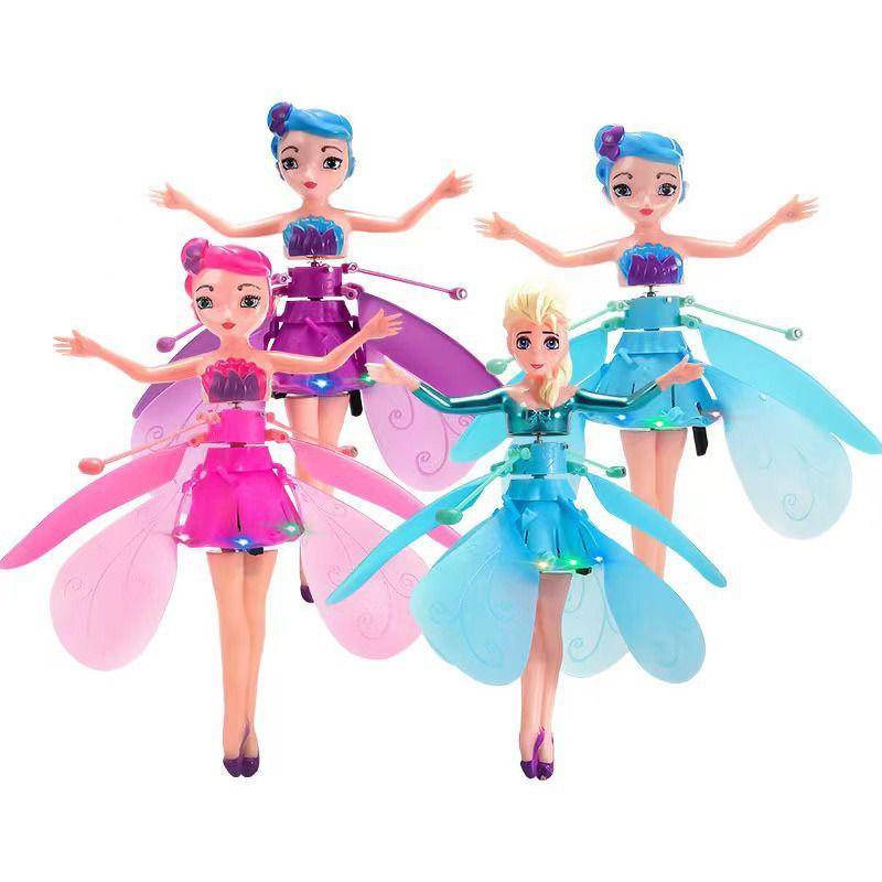 Flying Princess Fairy Gesture Suspension Drop Resistant Inductive Toy Flying