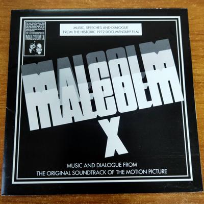 CD OSSIE DAVIS, THE LAST POETS, JAMES  - Documentary Malcolm X WPCP5147 Warner Bros. 1992 Japan ObiJazz Used