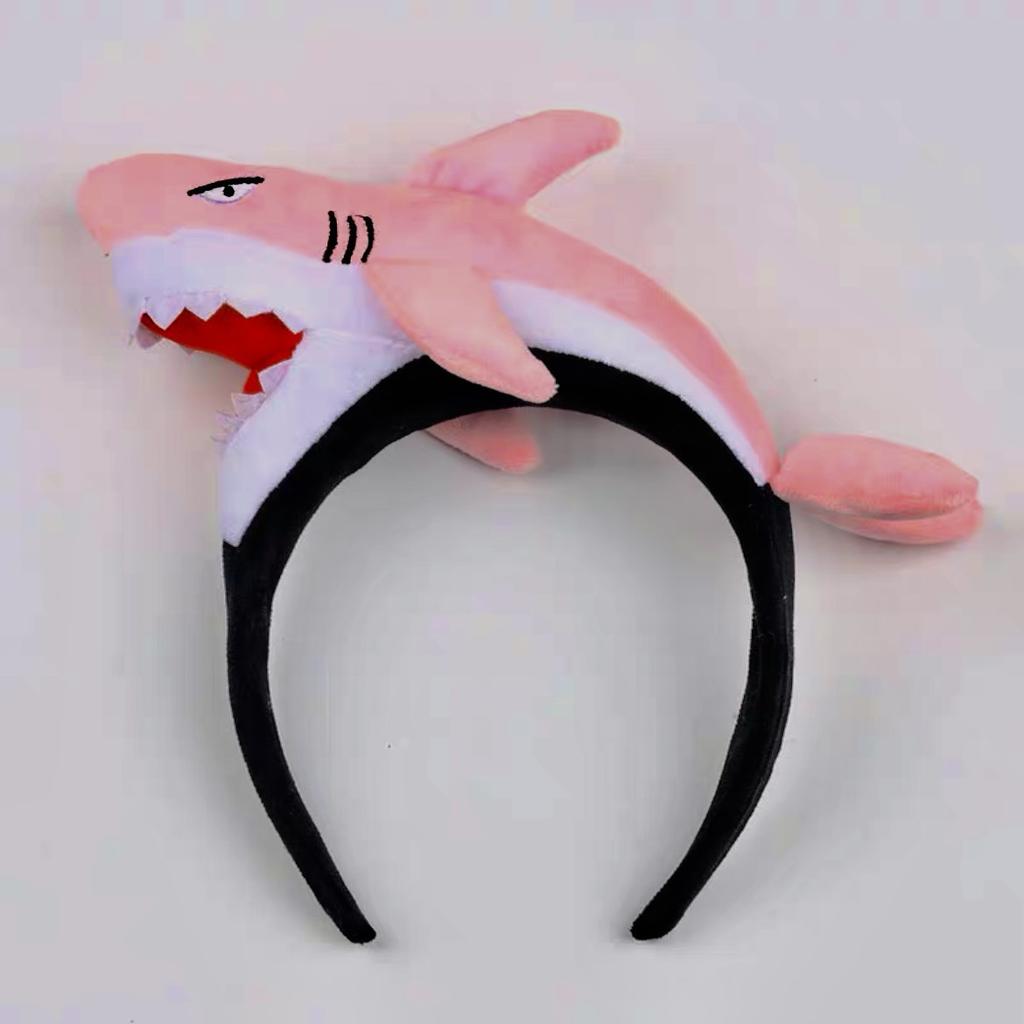 Anime Super Cute Crab Headband New Dinosaur Design Hairband Hair Clip Accessory for Women and Men Funny Cartoon Style