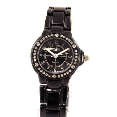 [C6111] - 'Absolu' Black Design Watch