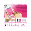 Silicone Suction Cup, Upgraded Suction Cup Card Holder, Square Single-Sided Phone Suction Cup Holder, Sticky Phone Case Holder