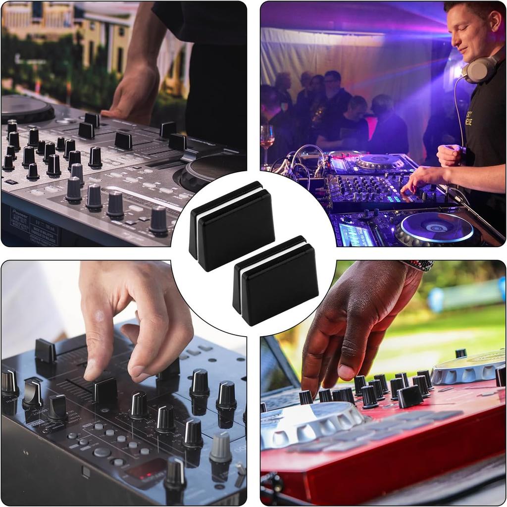 10pcs Fader Caps, Fader Caps Mixer Slider Fader Knobs for Pioneer DJM350, 400, 500, 700, 750, 800, 850, 900NEXUS, 900SRT, 900NXS2, 2000, 2000nexus