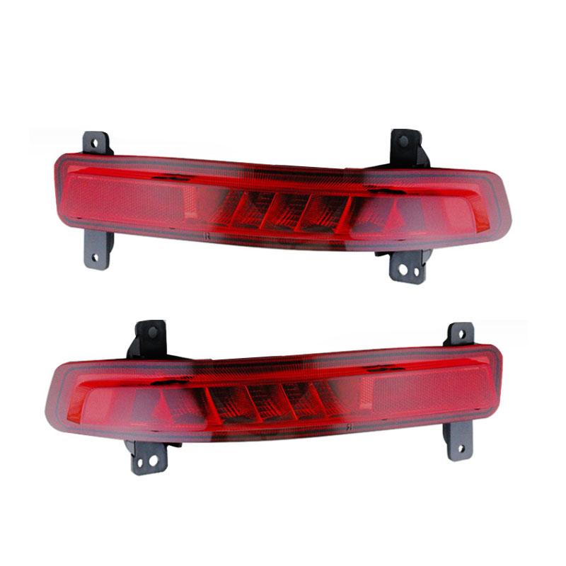 Car Accessories For Great Wall Haval H9 Rear Bumper Reflector Auto Fog Light Brake Light Fog Lamp Auto Tail Light Warning Lamp