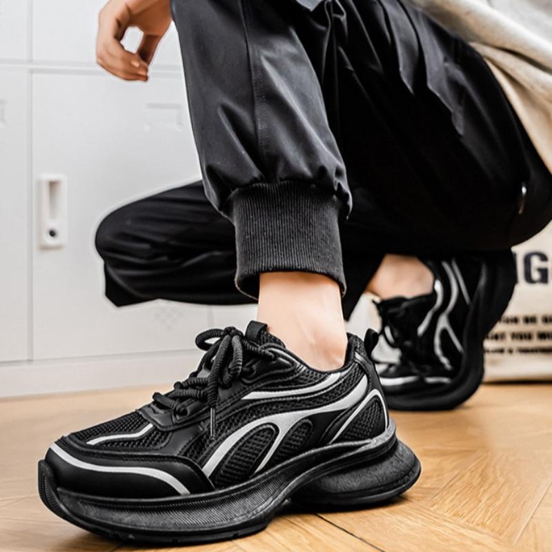 Fashion Men's Sneakers Breathable Mesh Casual Shoes Platform Dad Shoes Youth Student Sneaker Outdoor Training Shoes for Men Tenis Hombre