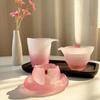 JIUMUQING Frosted Glass Teaware Collection