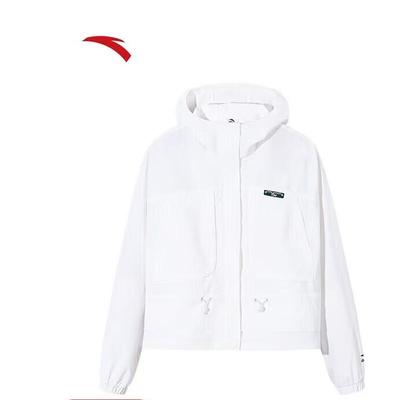 Guan Xiaotong Collection Women's Drawstring Woven Jacket