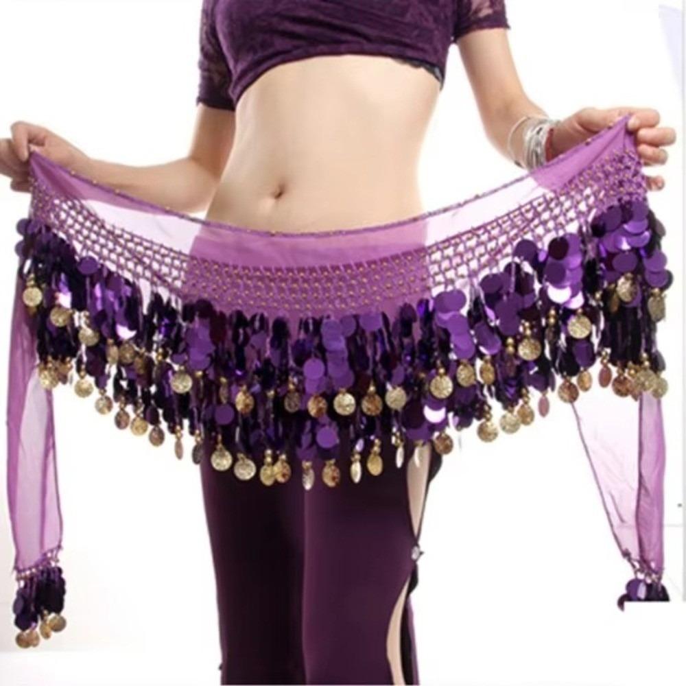 Tassel Women Belt Skirt Belly Dance Belt Waist Chain Fashion Hip Scarf  Show Costumes