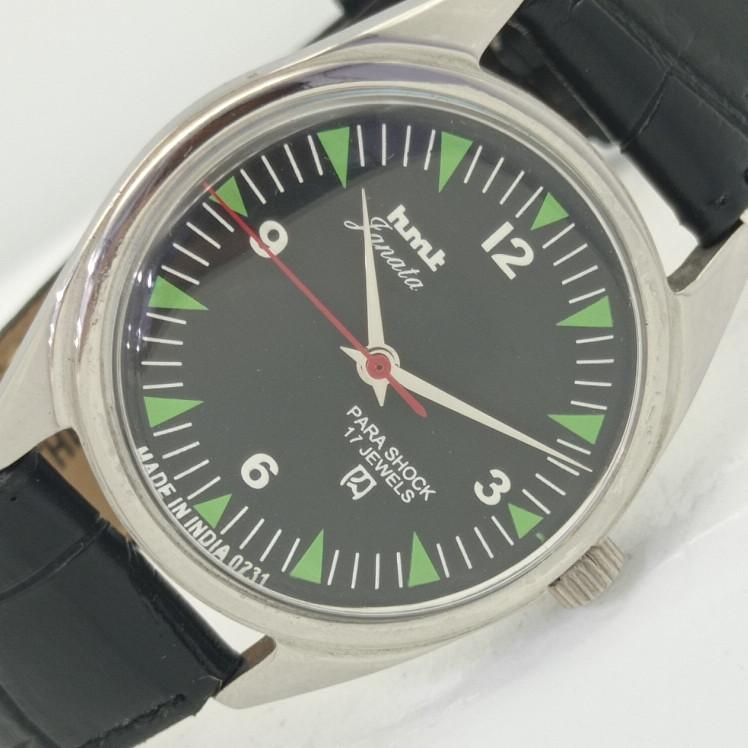 

USED HMT JANATA INDIAN MENS MECHANICAL WATCH a412717-1 Sku007-a412717