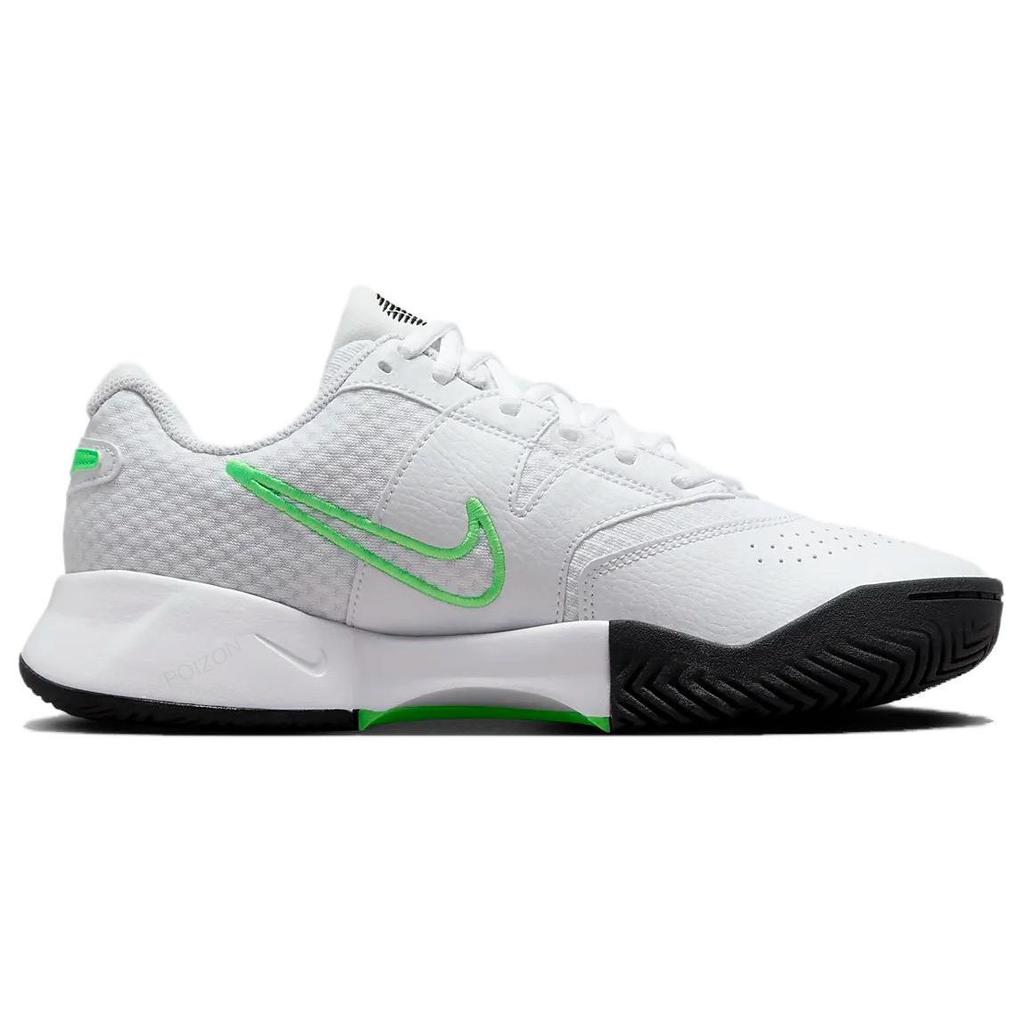 Nike Court Lite 4 Weiß Poison Green Damen Sneaker Schwarz FD6575-105