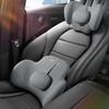 Memory Foam Car Seat Headrest and Lumbar Support Pillow Set