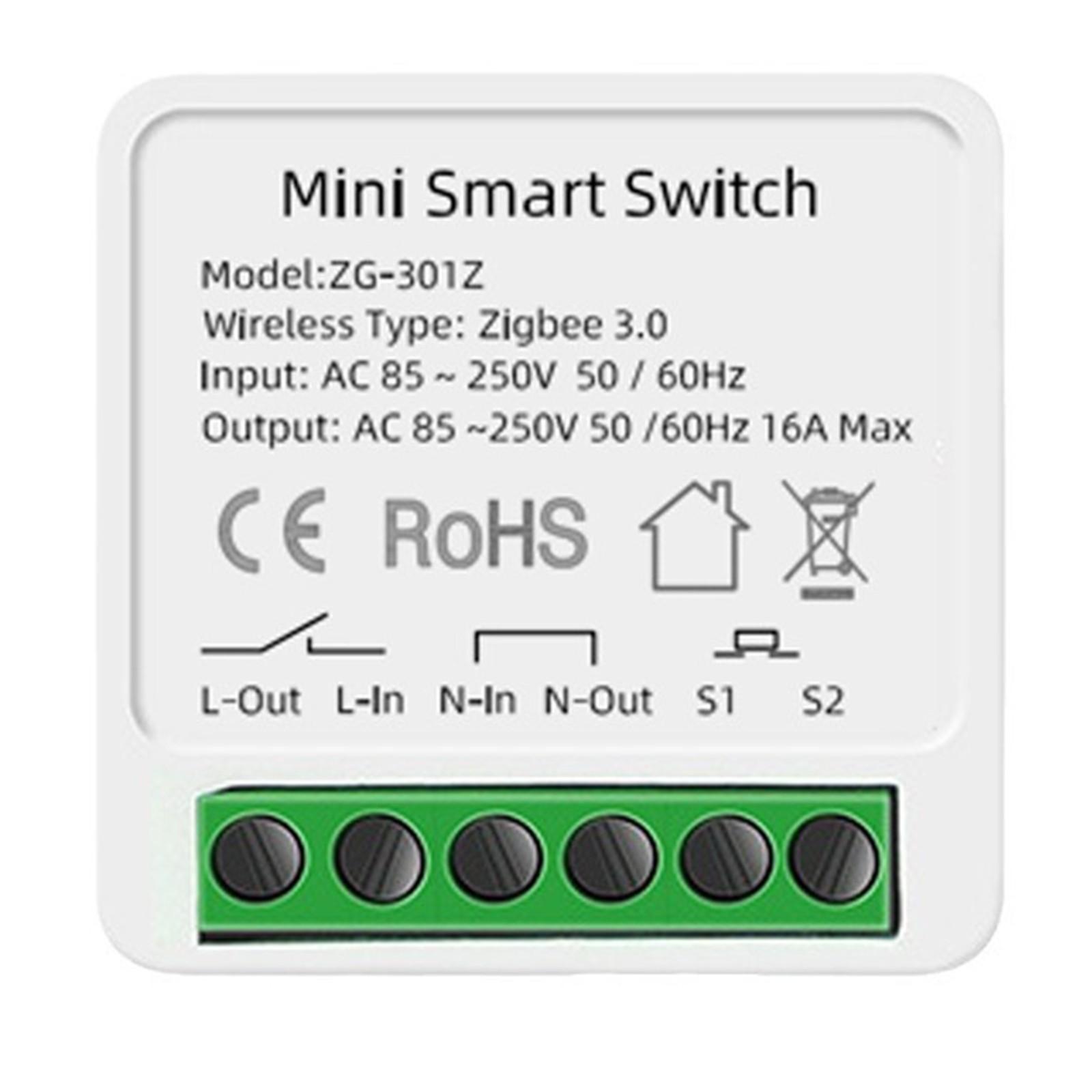 

100-240V Voltage Mini Switch Smart Switch 16A Load Capacity