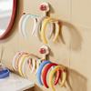 Suction Cup Towel Storage Hook Wall Mounted Hairband Storage Hook Hair Tie Storage Rack  Toilet