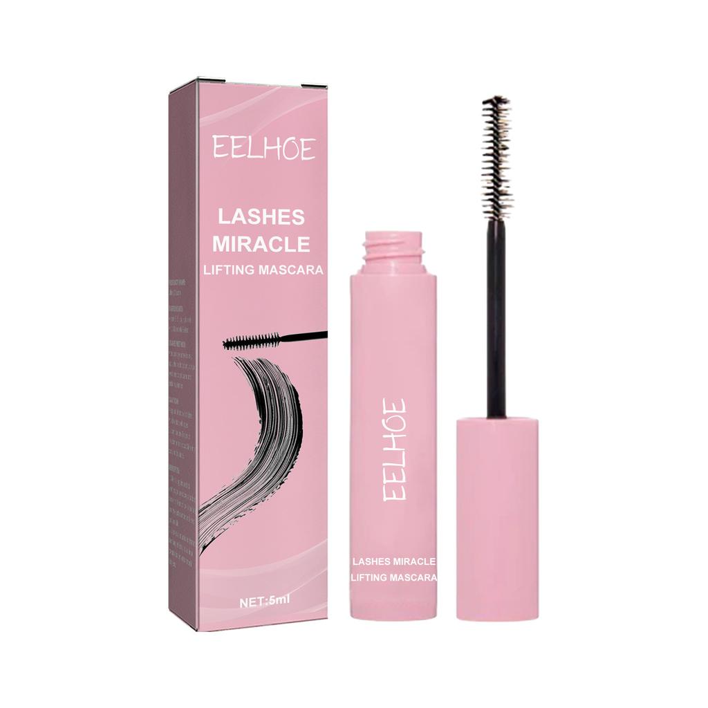 EELHOE 1 Pcs Curling Mascara Ultra-fine Small Brush Head Mascara Slim And Thick Curling Anti-sweat Non-smudge Curling Mascara Comestics