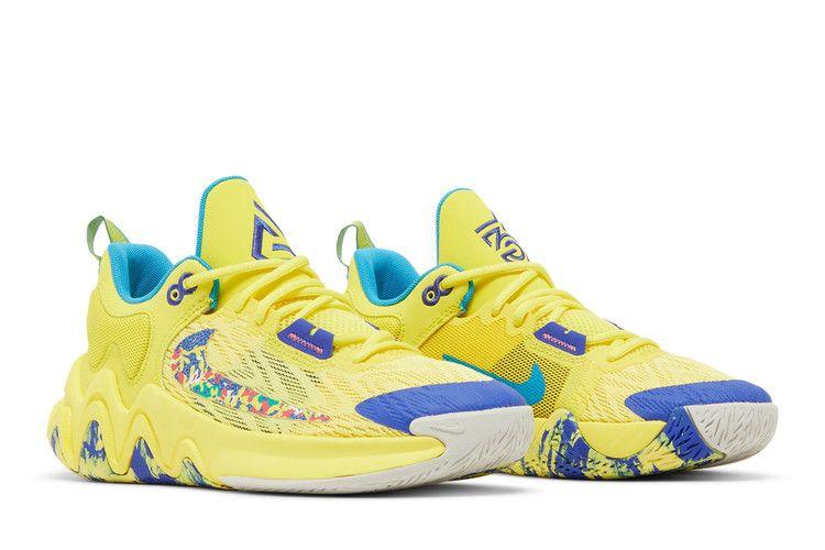 Kids' Sneakers Nike Giannis Immortality 2 GS 'Yellow Strike Multi-Color'