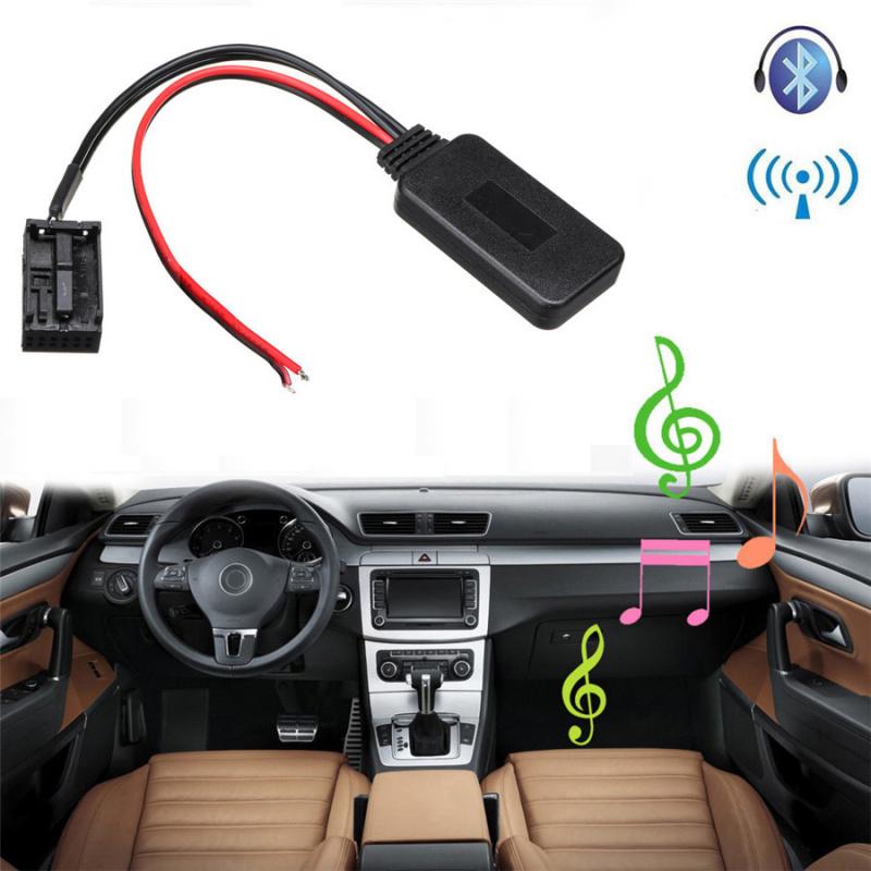 New 12V 12 Pin Car Bluetooth Adapter AUX Cable For Ford Focus MK2 C-MAX Mondeo MK3