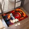 Custom Name Personalized Makima Chainsaw Man Print Carpet, Versatile Home Decor Rug, for Playroom, Apartment, Balcony, Entryway, Hallway Gift
