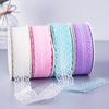 Wide Ribbons Lace Satin Ribbons Crafts Bow Gift Wrapping Ribbons  Wedding Party Decoration