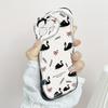 Cute Cartoon Pattern Cream Texture Casing Wavy Edge Soft Silicone Cover Phone Case for Vivo