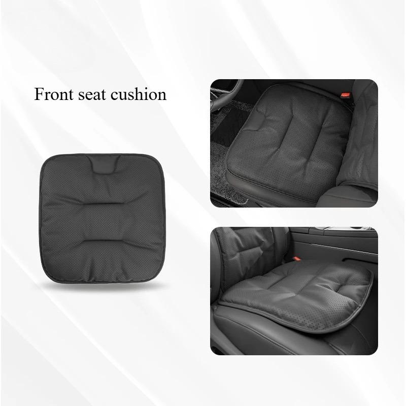 Nappi Leather Universal Premium Car Seat Cushion Breathable All-Season Comfort New Car Seat Covers Seat Accessories