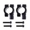 2Pcs/pack 22mm Motorcycle Handlebar Metal Rear View Motorcycle Mirror Mount Holder Accessories Motor Mirror Mount Clamp Bracket
