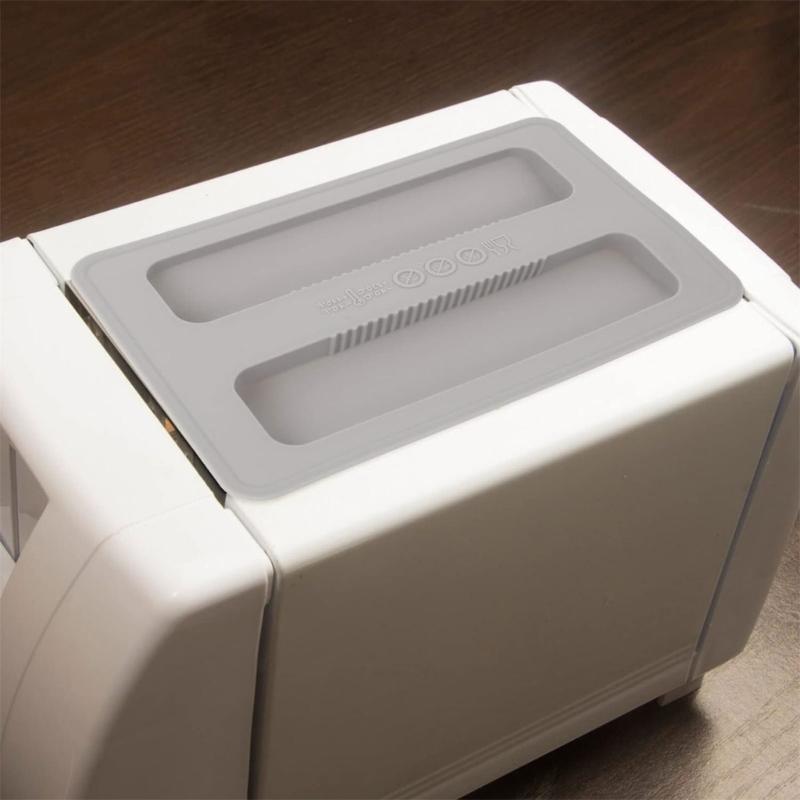 2er-Pack Silikon-Toasterdeckel, Ersatz-Staubschutzhülle für Toaster, Toastergeräteabdeckung, Brotbackautomatenabdeckung für Toaster