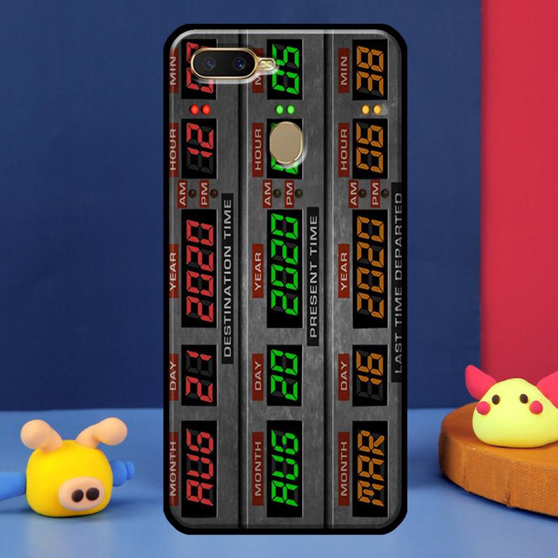 Back To The Future Time Machine Case For Oppo A91 A5 A9 A16 A76 A96 A58 A78 A98 A52 A72 A74 A94 A54 S A57 A77 A15 A17 Cover