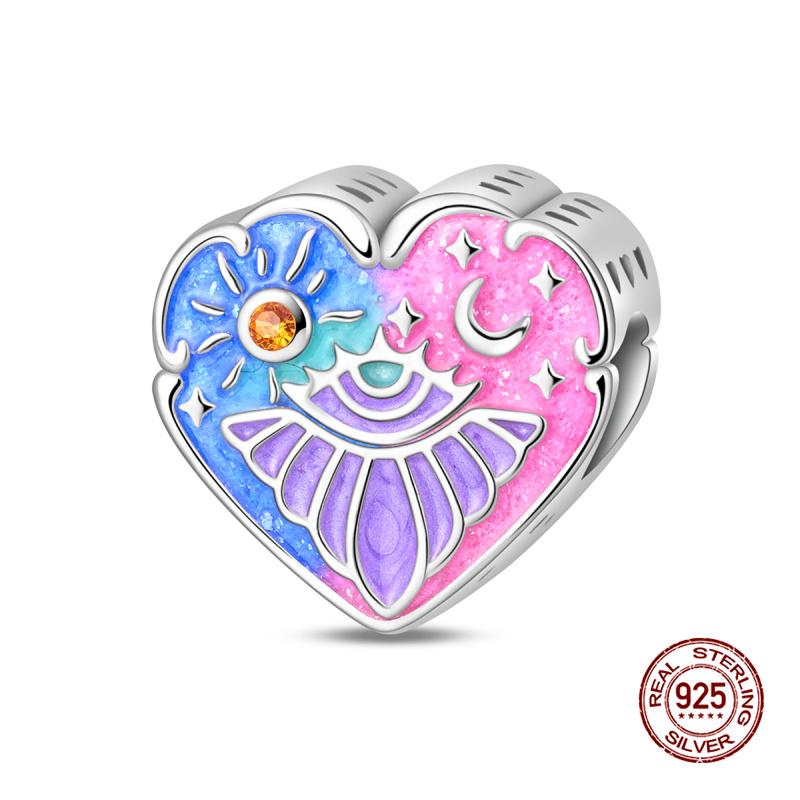 Original Charm Copper Colorful Fantasy Beads Series Charm Bead Fit 3Mm Original Bracelet For Women Diy Jewelry Gift