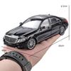 Welly 1/24 Mercedes-Benz S-Class S500 Alloy Car Model Diecast Metal Toy Vehicles Car Model High Simulation Collection Kids Gifts