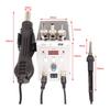 220V 2 in 1 Rework Soldering Station Digital Display SMD Hot Air Gun Solder Iron Portable Welding Desoldering Repair Tools