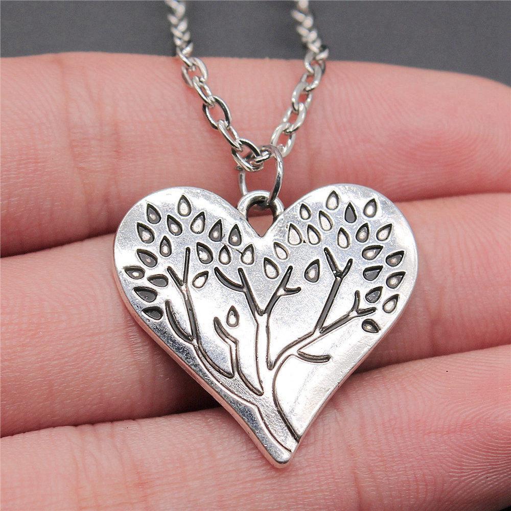 Necklace On The Neck 43cm Chain Peach Heart Nameplate Wedding Jewelry Findings QN057