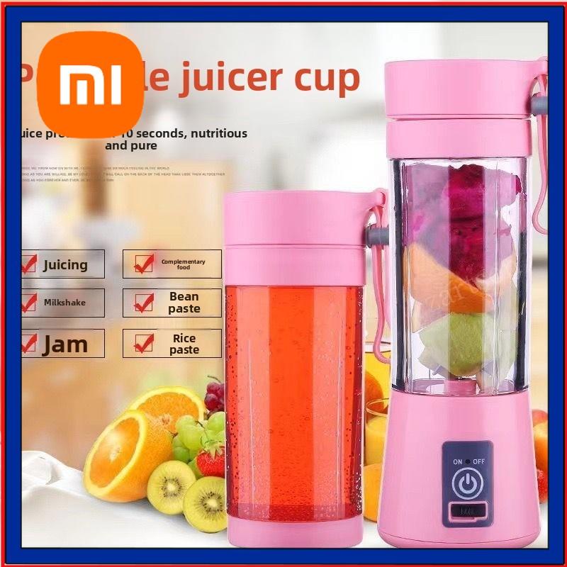 Xiaomi Mini storcator electric portabil, cu incarcare USB, Smoothie Milkshake Maker Storcator automat pentru fructe, portocale, lamaie, blender de bucatarie