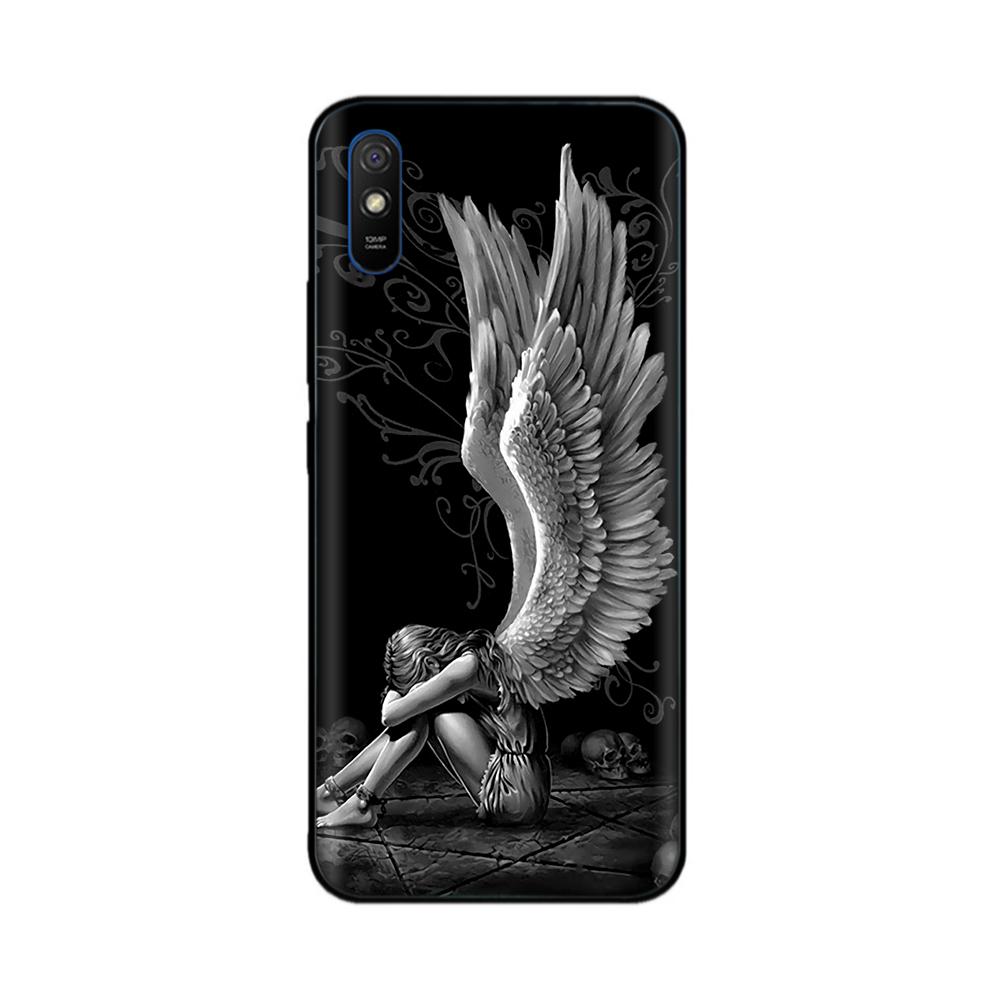 for Xiaomi Redmi 9A Case 6.53 Soft Silicon Tpu Phone Cover For Redmi 9AT 9A T redmi9A 9 A coque Bumper Funda full 360 Protective