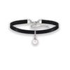 Korean Black Choker Necklace for Women - Fresh Clavicle Chain, Short Neckband Jewelry