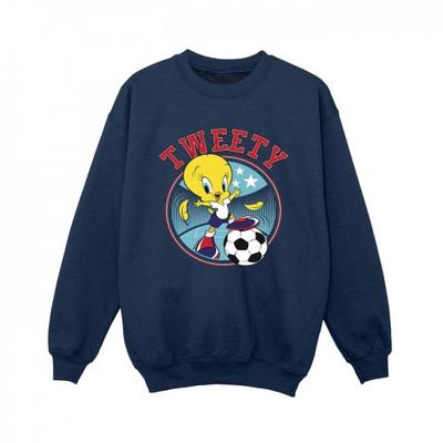 Boys Tweety Football Circle Sweatshirt