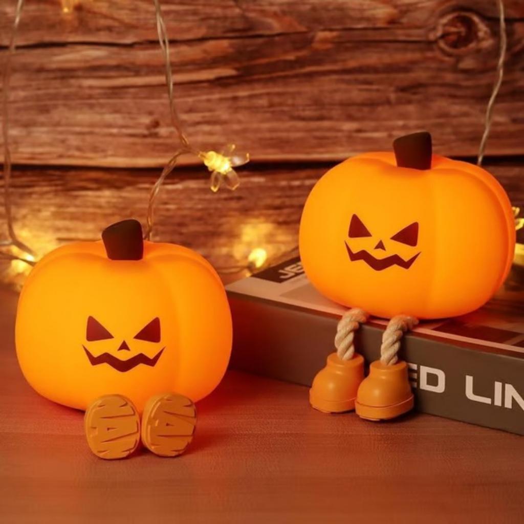 Halloweenská svítící dekorace, Podzimní halloweenské dekorace pro domov, Světelné dekorace do ložnice, chodby