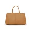 Fashionable Soft Leather Handbag, Simple Large-capacity Commuter Tote Bag, Cloud Bag