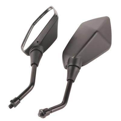 Paar Motorrad Modifikation Universal Rückspiegel Motorrad Zubehör Schwarz10mm