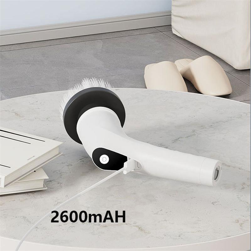 9 IN 1 Multi-functional Electric Cleaning Brush for Use In Kitchens/bathrooms/cars Handheld Powerful Cleaning Wonder Adjustable Length Cleaning Brush