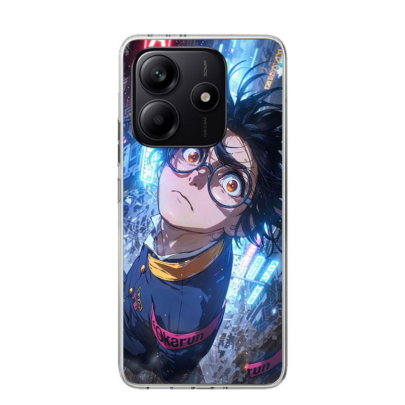 Anime D-Dandadans Okarun Phone Case For Xiaomi Redmi Note 13 14 15 Pro Plus 12S 12 14S 11S 11E 10 10S 11 11T 5G 4G Cover Coque R