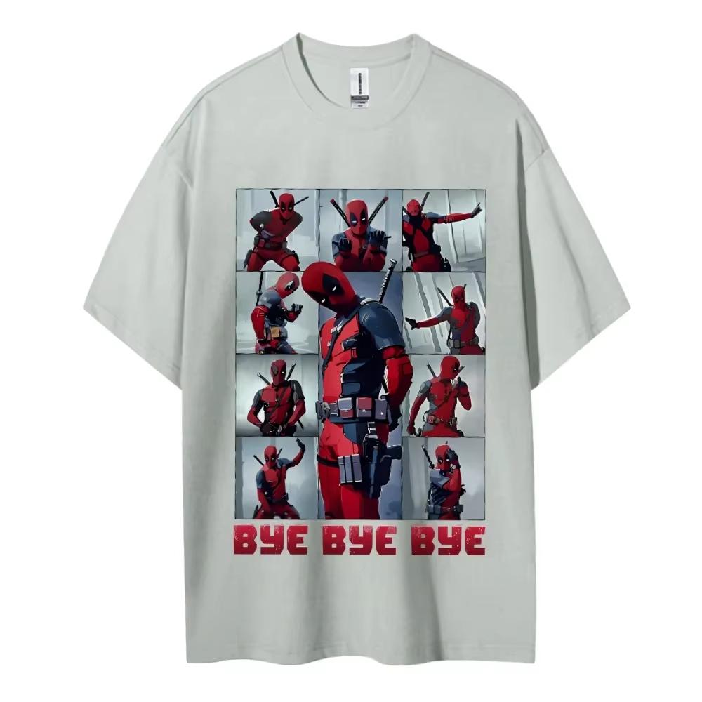 Deadpool Printed Short Sleeve Casual Summer Wear Unisexs Comfortable Clothing Unisexs Clothing Short Sleeve Half Sleeve Top