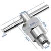 1222 Shower Cartridge Replacement Cartridge with 104421 Puller Removal Tool for Moen One-Handle PosiTemp Faucet and Shower