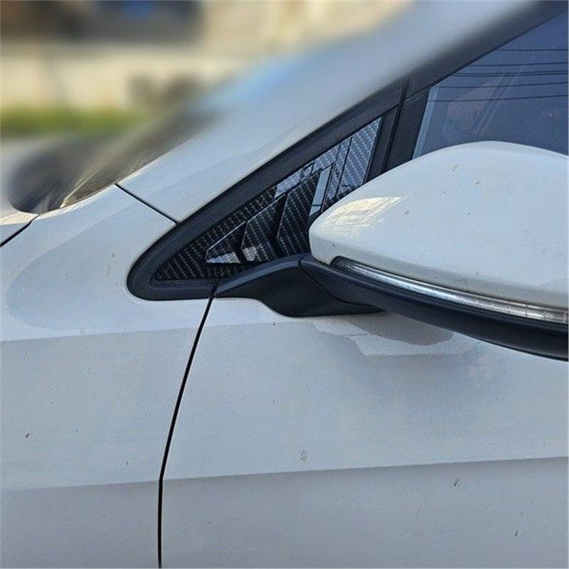 Volkswagen Golf 7 (2013-2020) Front Quarter Window Louver Mustang-Style Modification Kit
