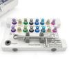Dental Implant Screw Driver Colorful Torque Wrench Ratchet 10-70NCM with 16Pcs Screw Driver Universal Restoration Tools Kit