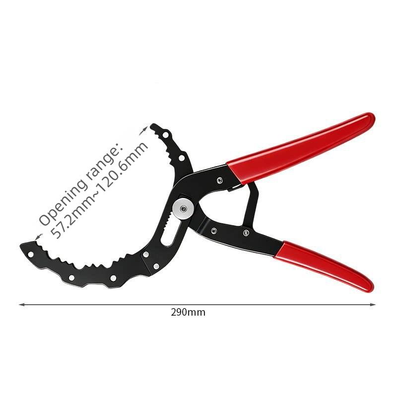 Adjustable Oil Filter Pliers Wrench Universal Car Oil Filter Removal Tool Clamp Type Disassembly Plier for Auto Repair