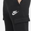 Nike Knitted Sports Pants With Logo Embroidery Kids bottoms Black FB9201-010