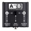 ABUO-1 In 2 Out XLR Audio Switcher XLR Audio Source Switcher For Microphone Sound Card Mixer 2 Male XLR 1 Female 6.5+XLR