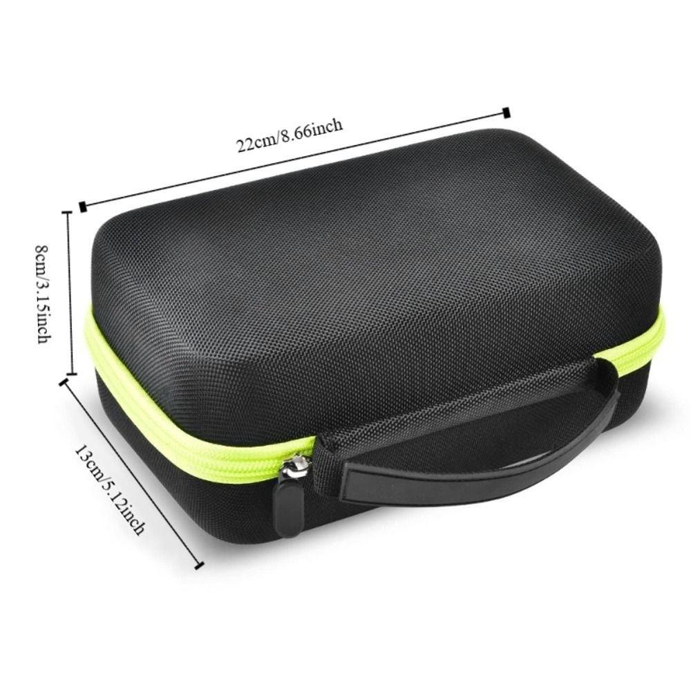 Portable Label Maker Storage Bag EVA Large Capacity Holder Sturdy for Brother P-Touch PTH110BP/ PTH110/ PTH111/ PTE110