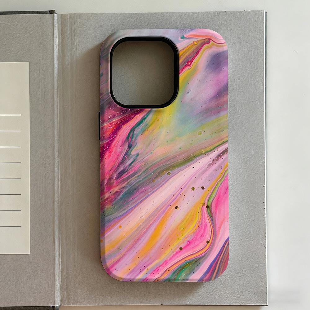 

Роскошный розовый чехол-сетка в стиле Y2K для iPhone 17 16e 16 15 14 13 12 11 X XS XR XSMAX 7 8 Air Pro Max Plus Роскошный двухслойный iPhone 11
