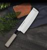 Usuba Knife Single-Edge Blade Slicing Nakiri Chef Cleaver Sashimi Professional Kitchen Knife For Cutting Fish Meat Cooking Tools
